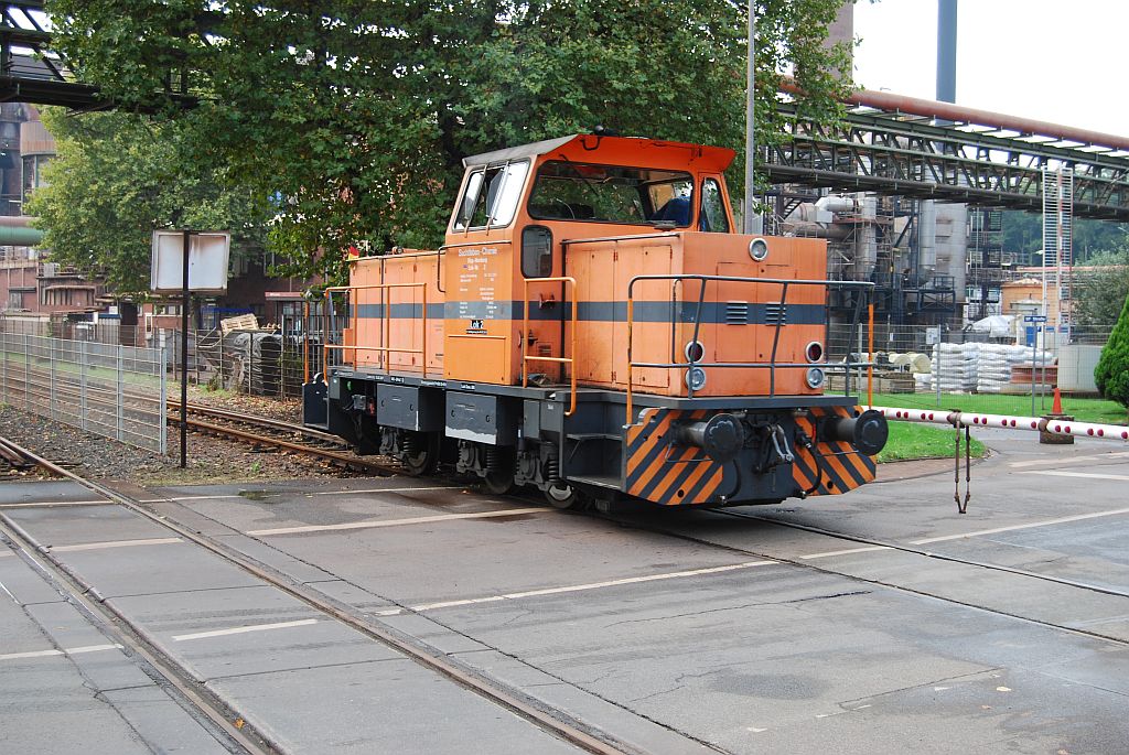 Sachtleben Lok 2 am Bü Bruchstraße (20.09.2014)
