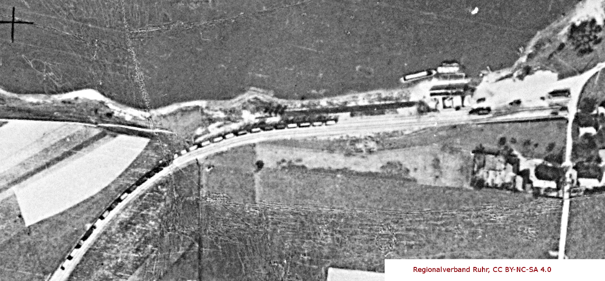 Luftbild Birten - Detail Verladeanlage Ende der zwanziger Jahre