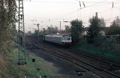 Überblick über den Bahnhof Rheinberg vom Stellwerk Rheinberg West aus