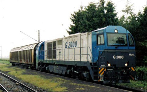 Vossloh G2000 in Millingen