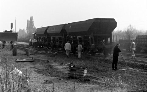 Umbau Bahnhof Xanten 1991